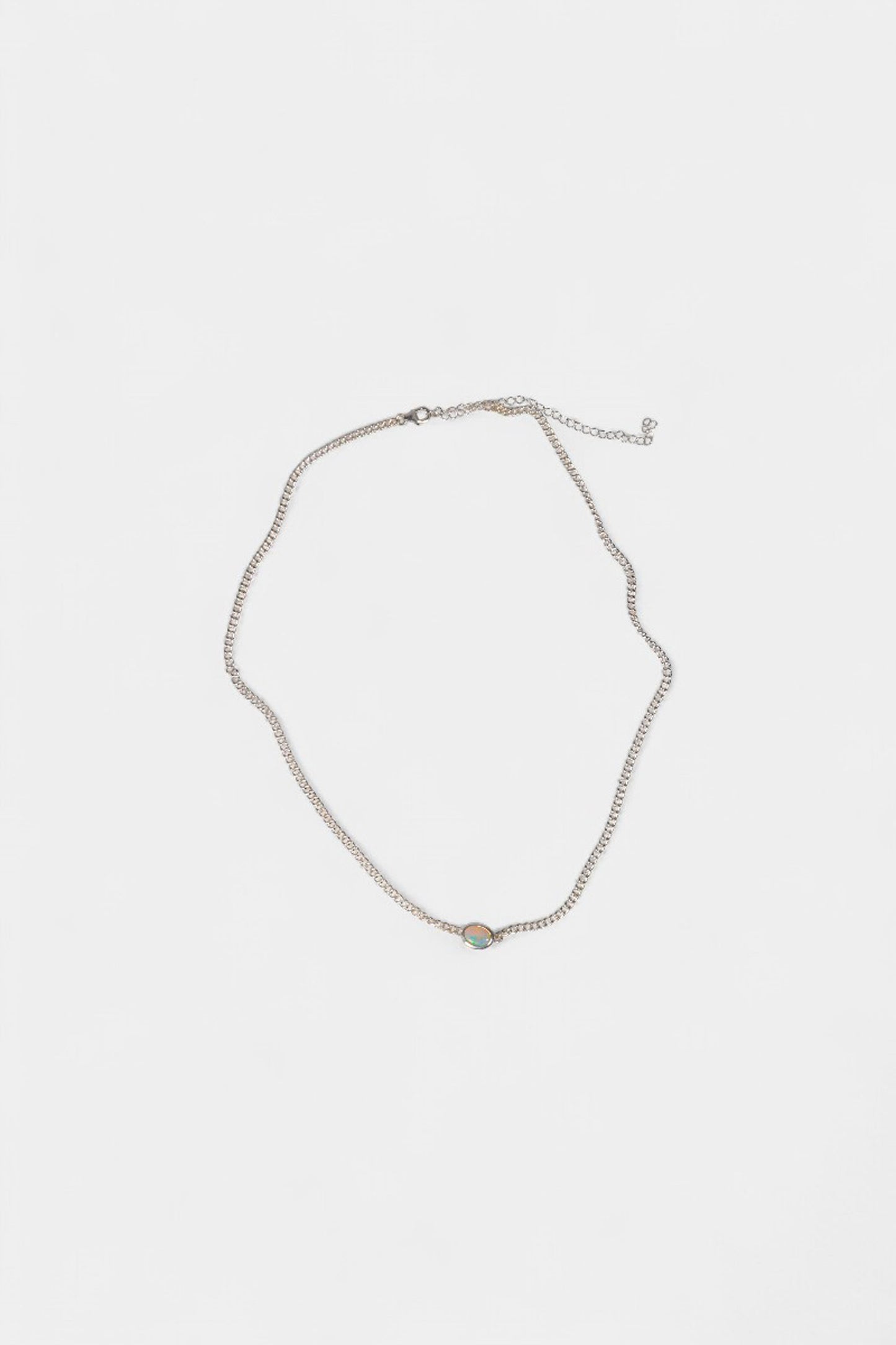 Aussie Opal Chain - White