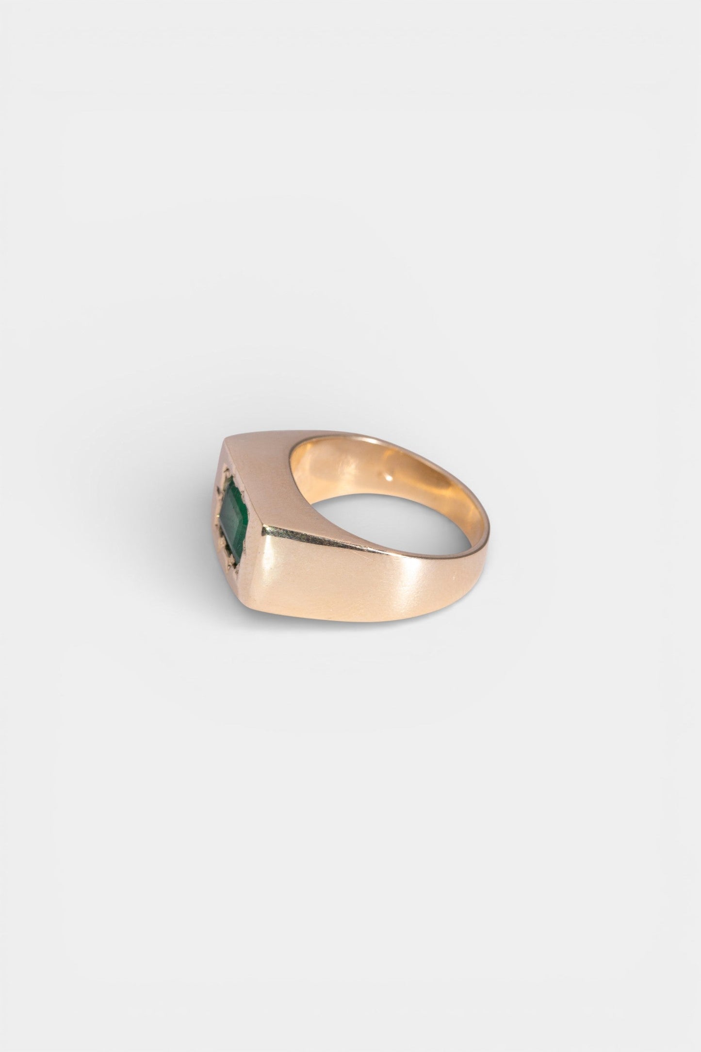 The Gilded Emerald Signet