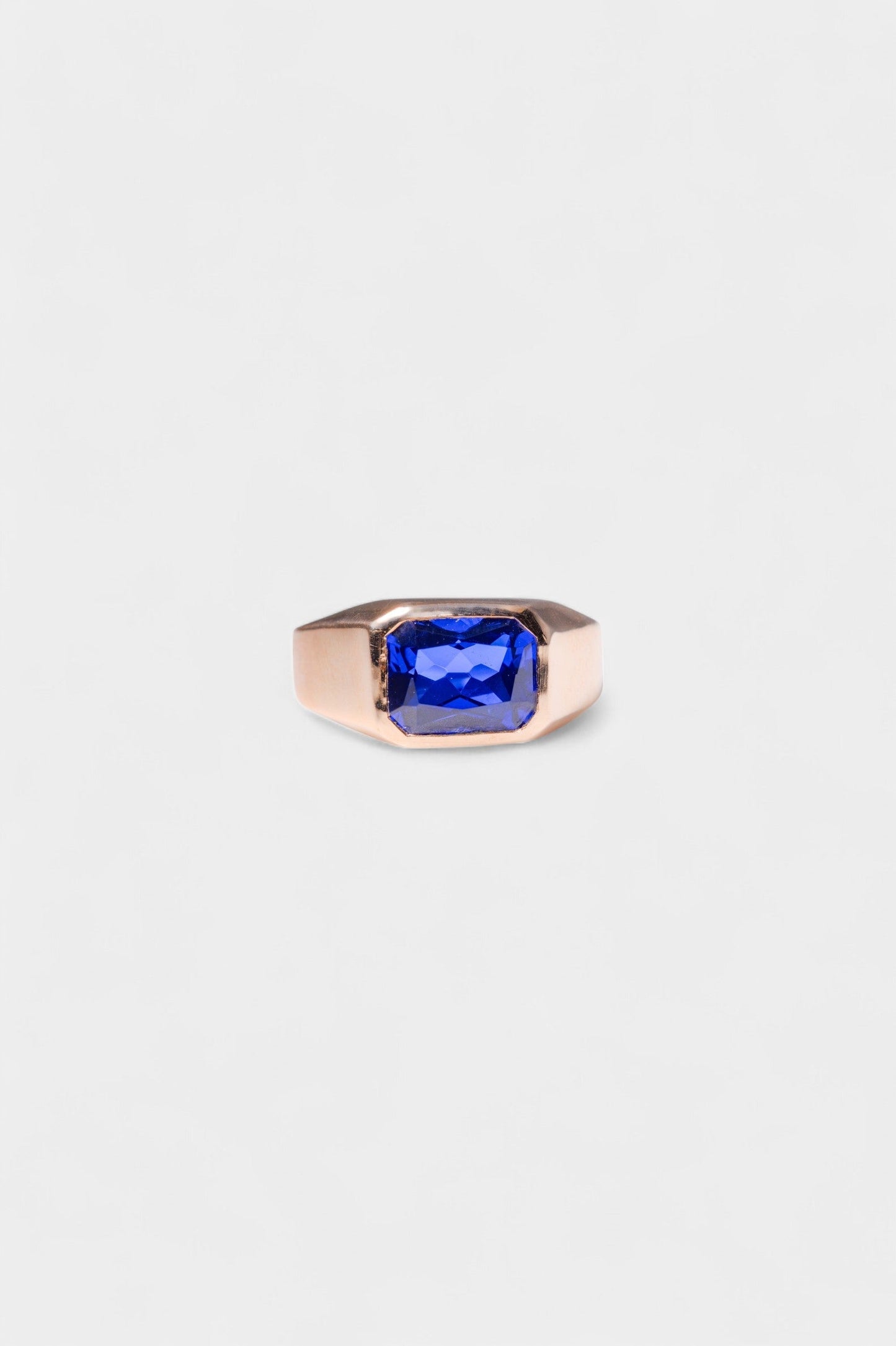 Blue Signet Ring