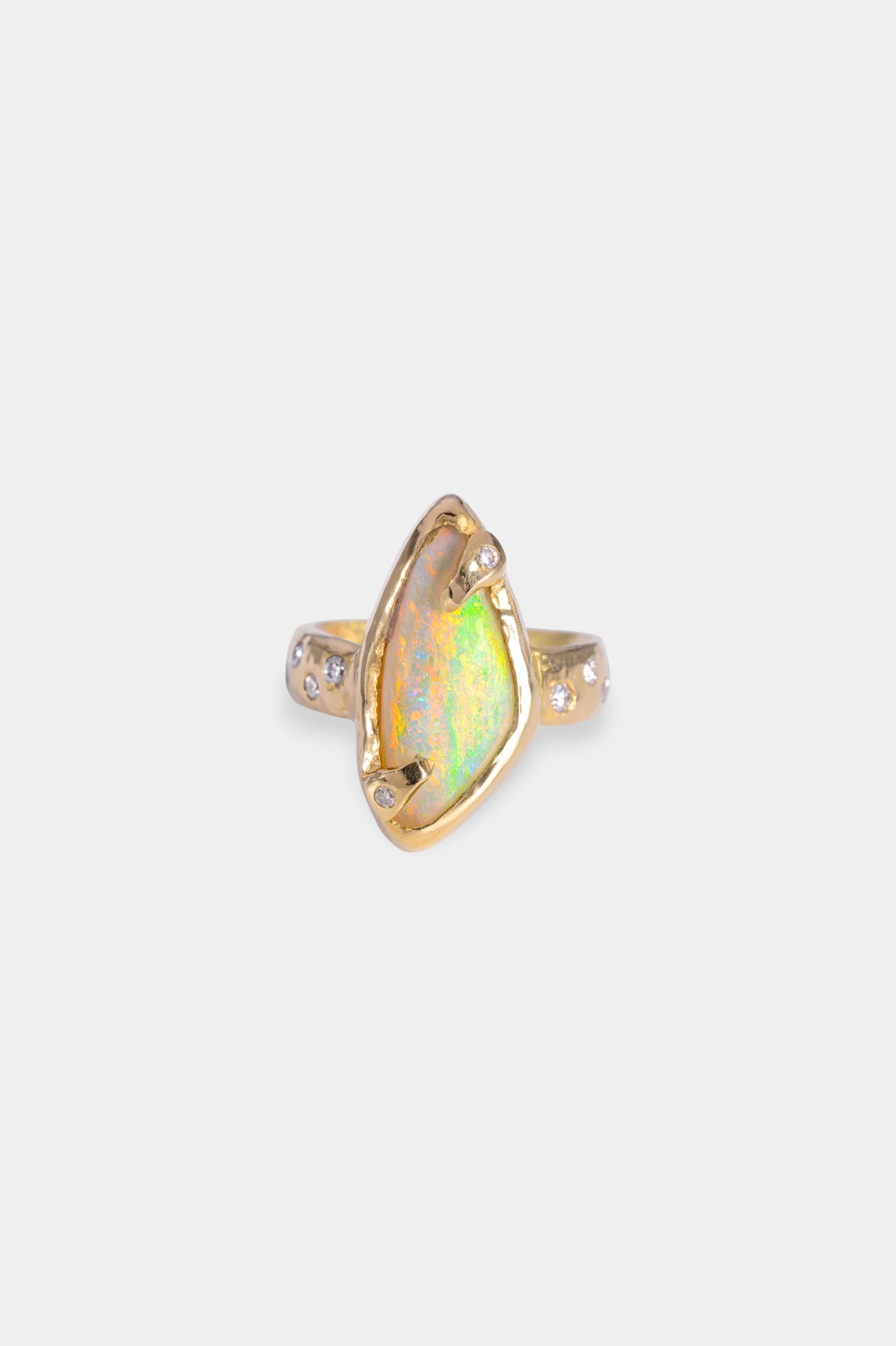 Fancy Dazzling Opal Ring