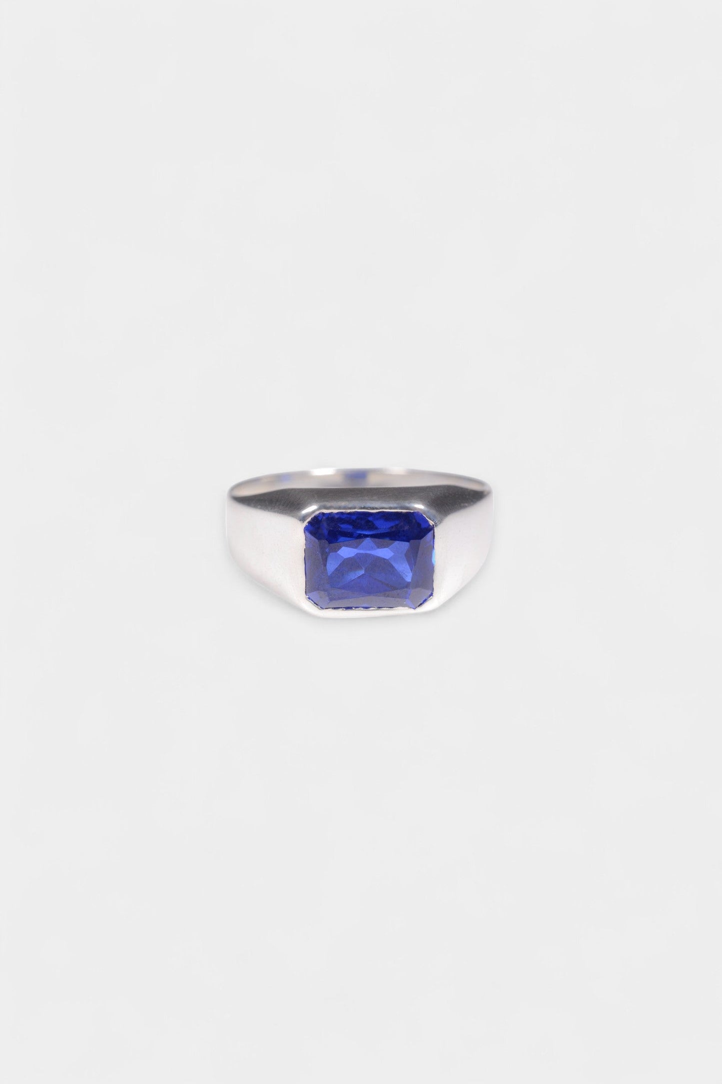 Blue Signet Ring