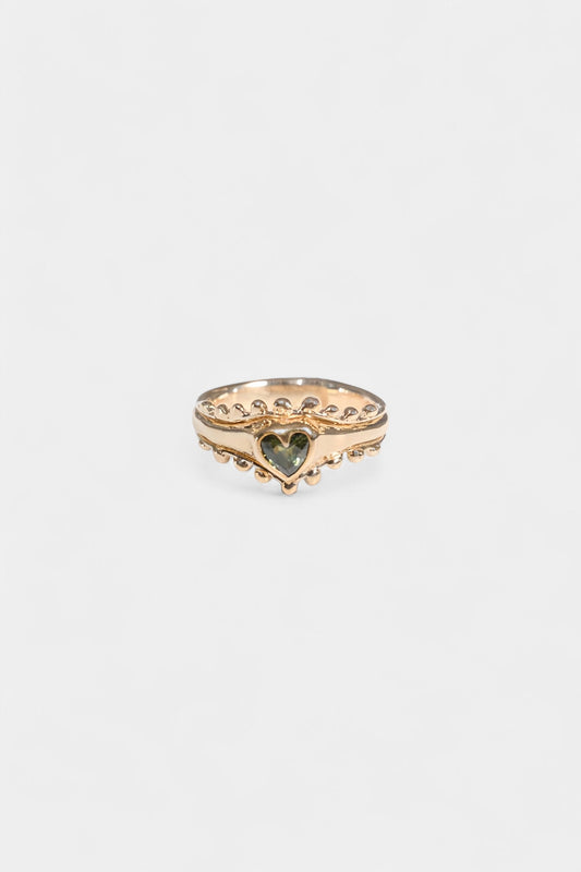 Sapphire Heart Ring No. 3