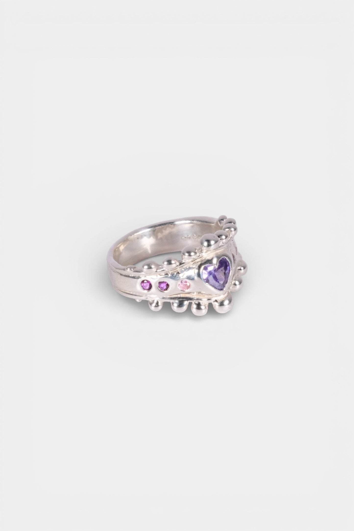 Liquorice Heart Ring