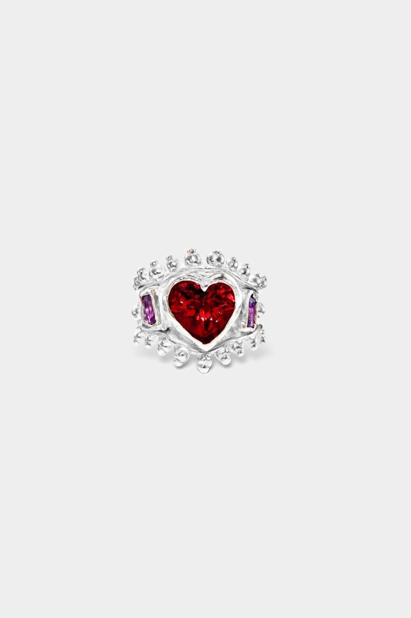 Ruby Heart Ring