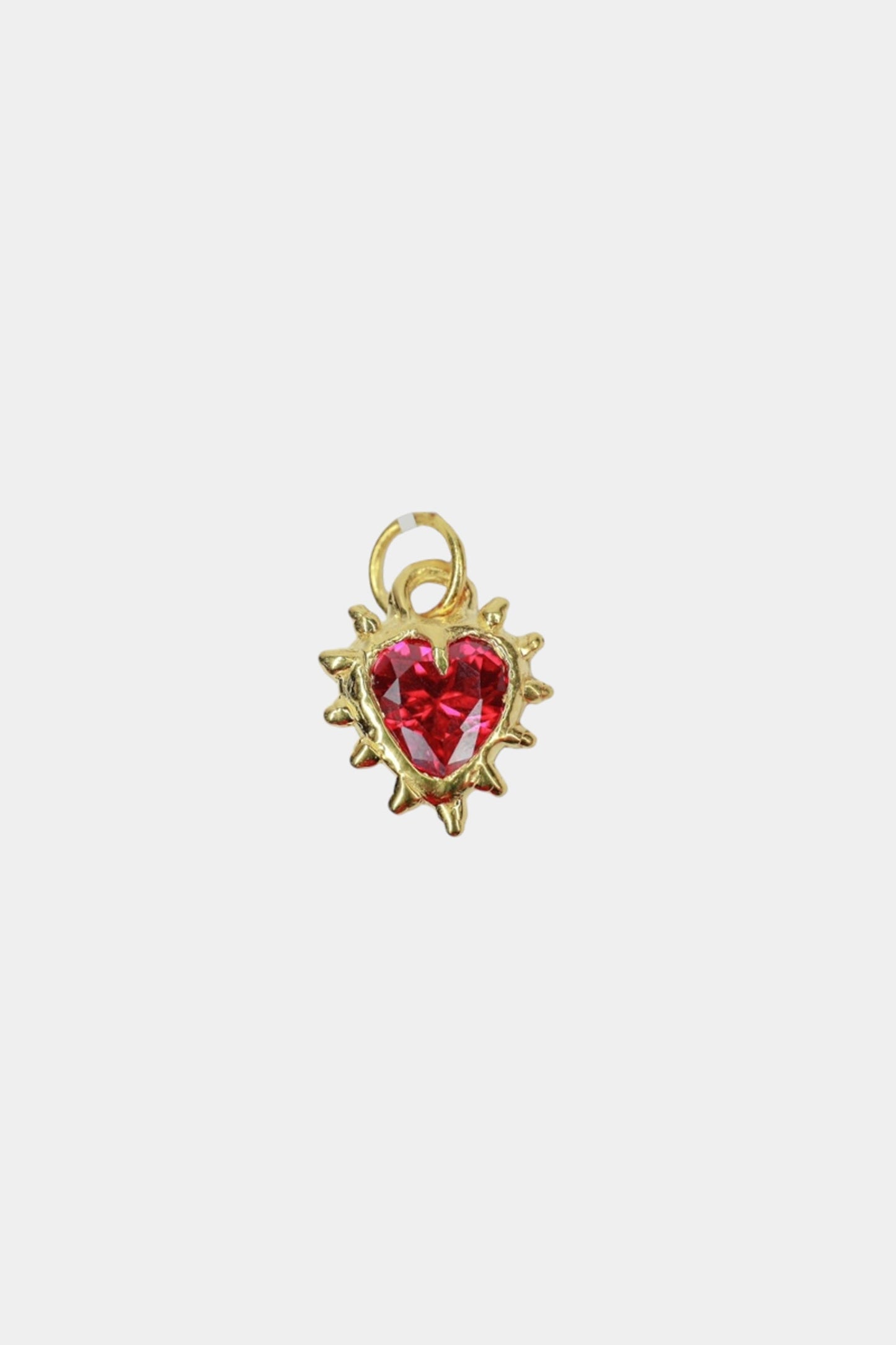 Ruby Heart Pendant