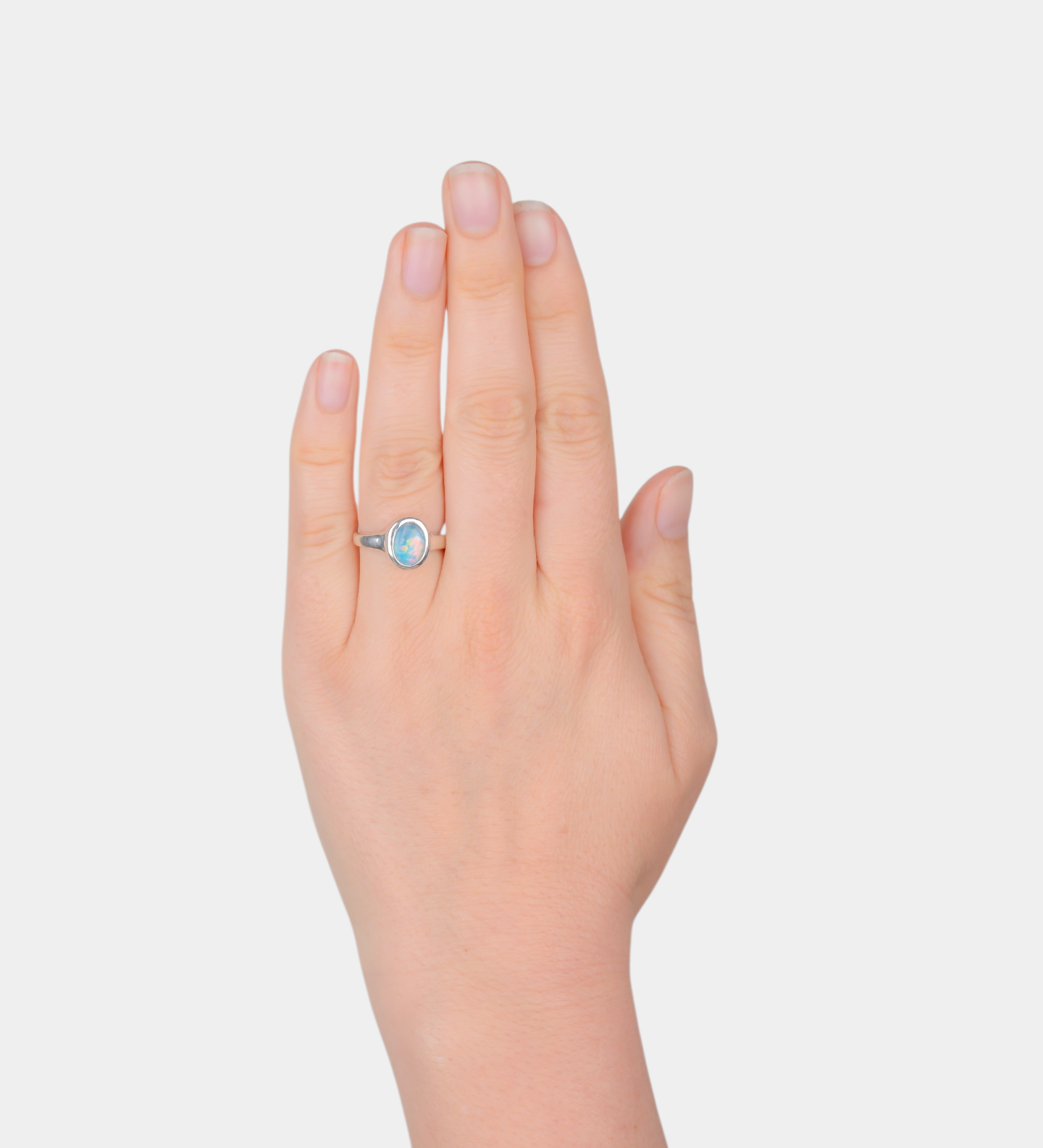 Milky Iris Ring