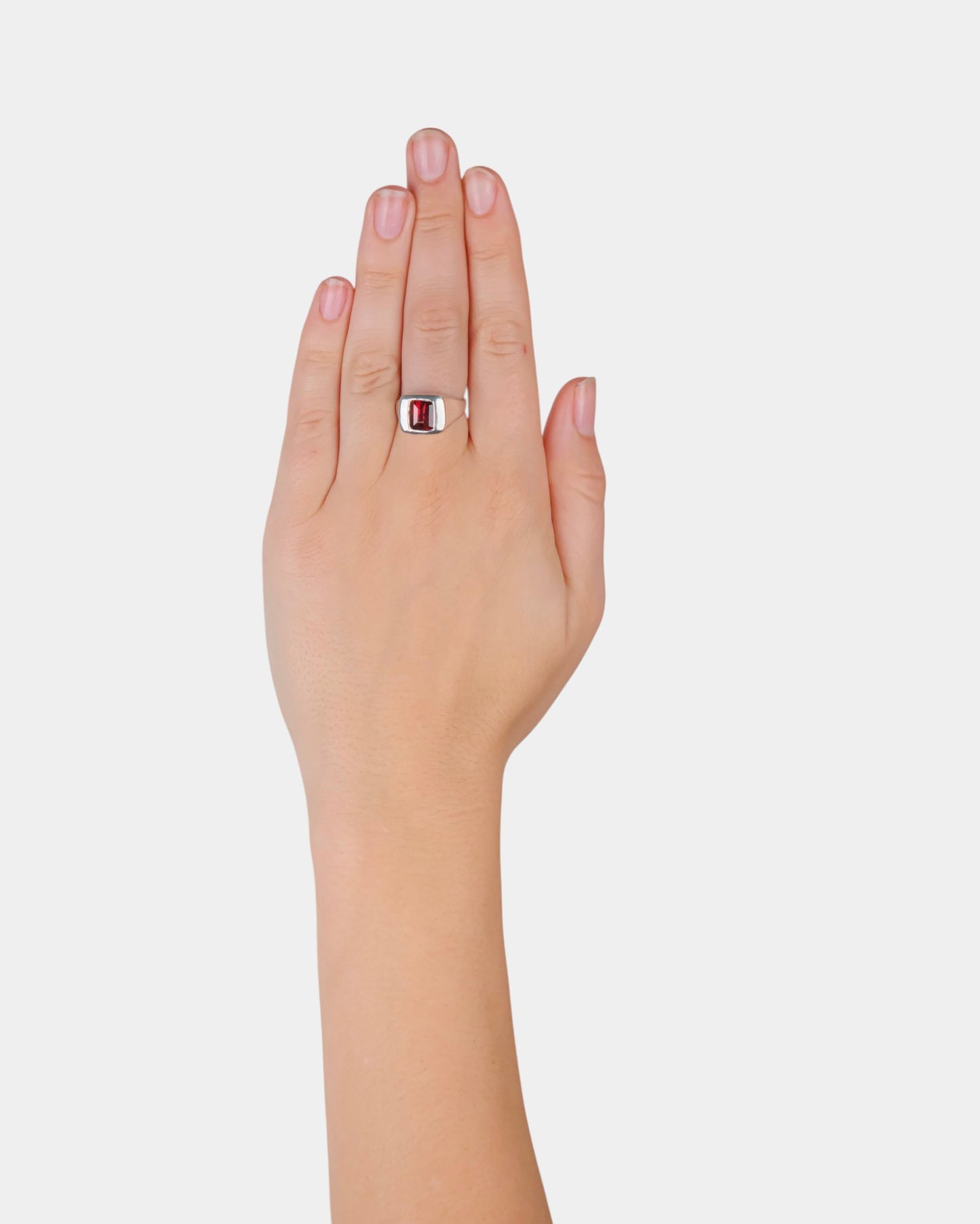 Red Hot Signet Ring