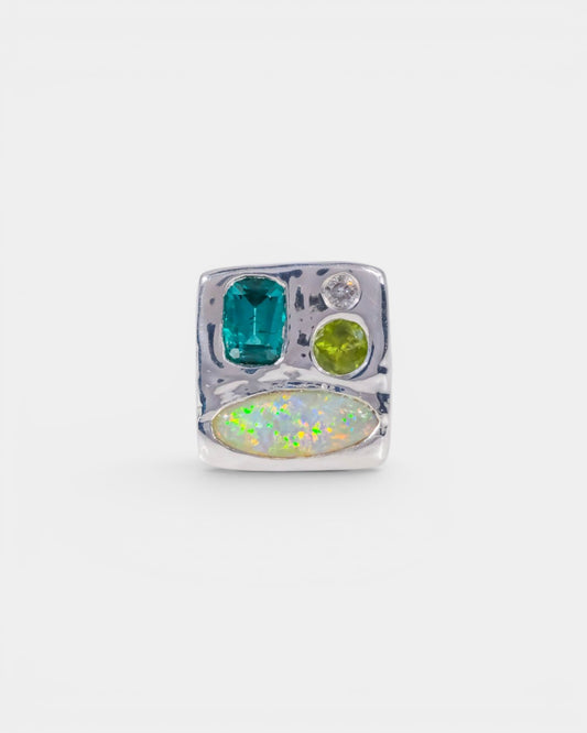 Peppy Mint Signet Ring