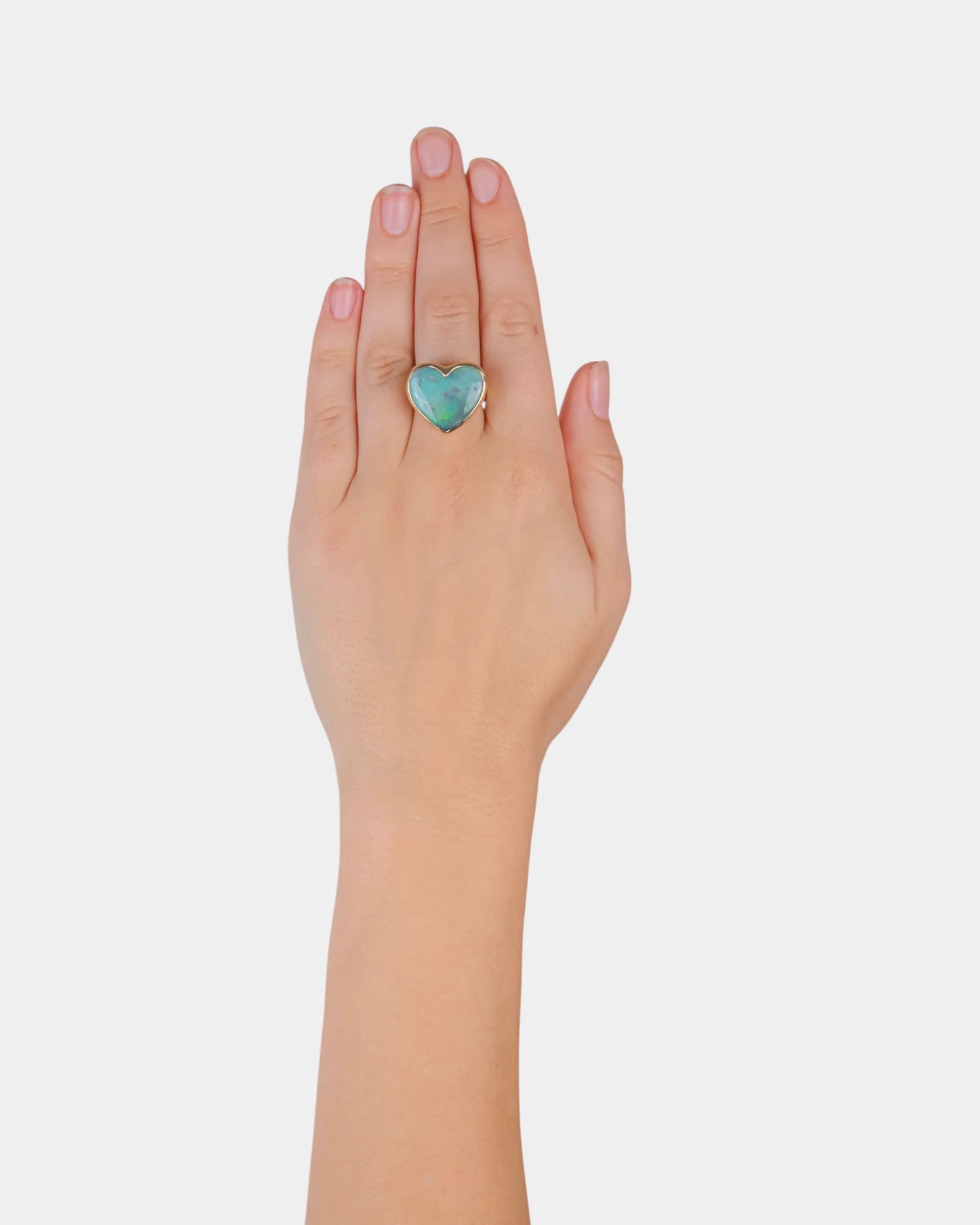 Heart In Hand Ring