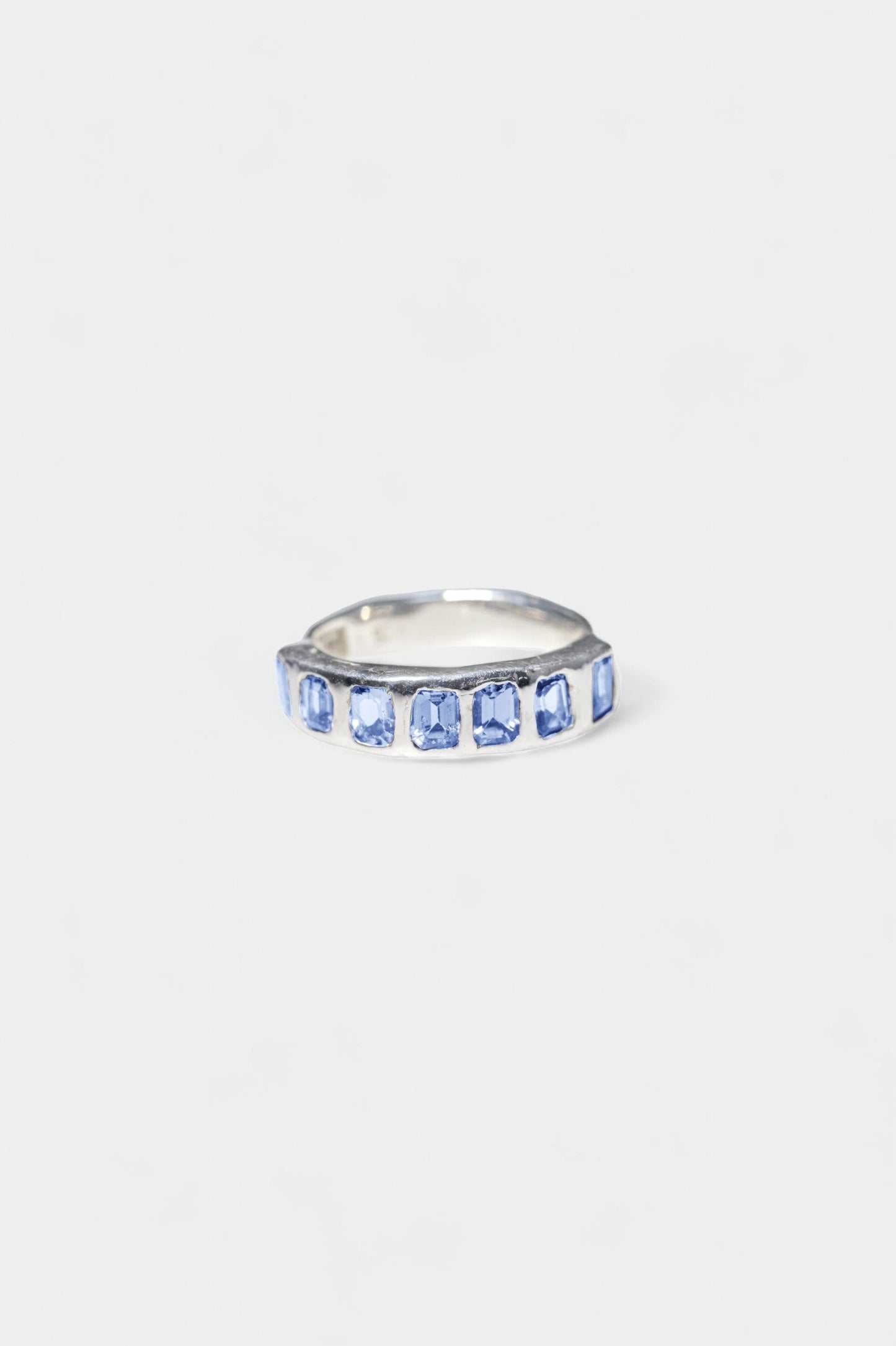 Blue Sapphire Stacker Band