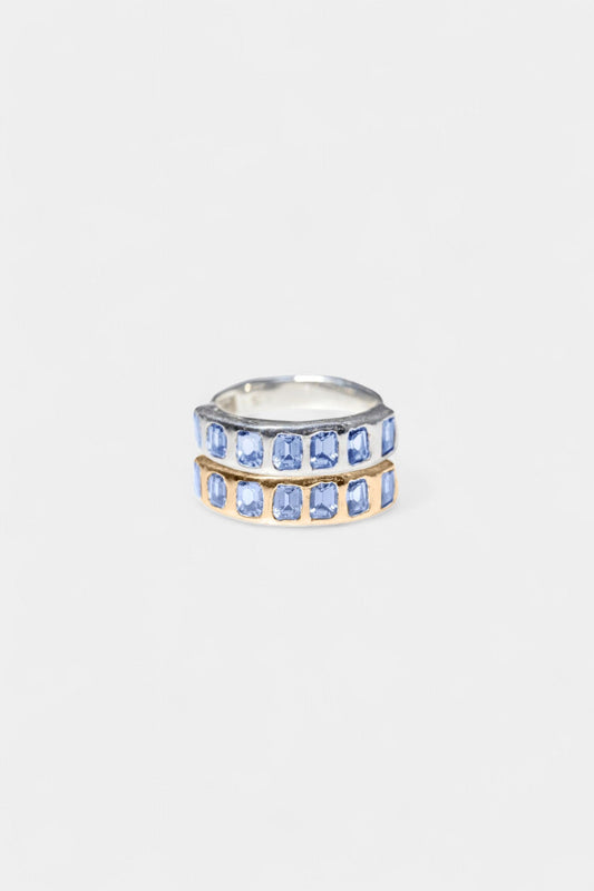 Blue Sapphire Stacker Band